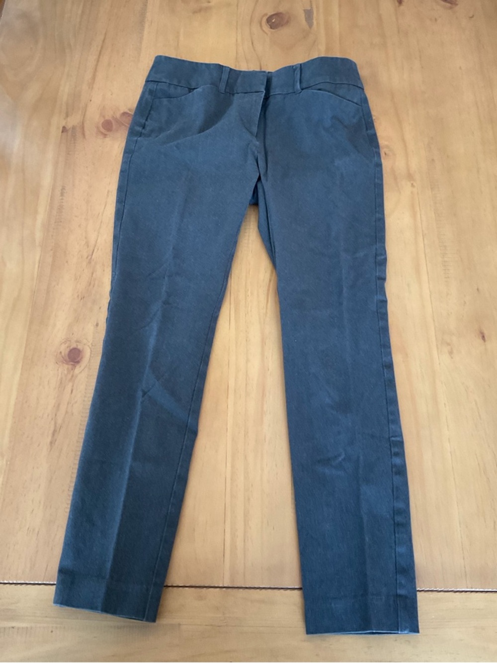 Loft Outlet Women's Grey Dress Pants Modern Skinny Ankle Size 4